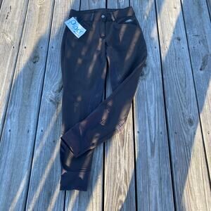 Women's SmarkPak Piper Full Seat Fleece Equestrian Breeches - Gray - Size 26